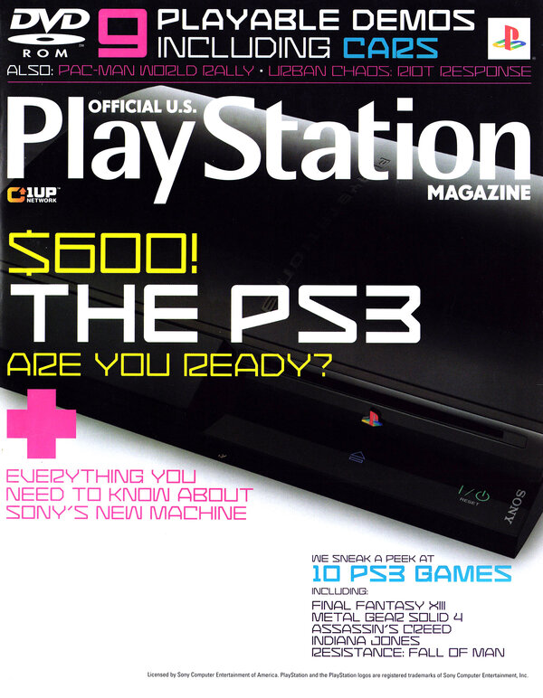 Official U.S. PlayStation Magazine Issue 106 (July 2006) cover